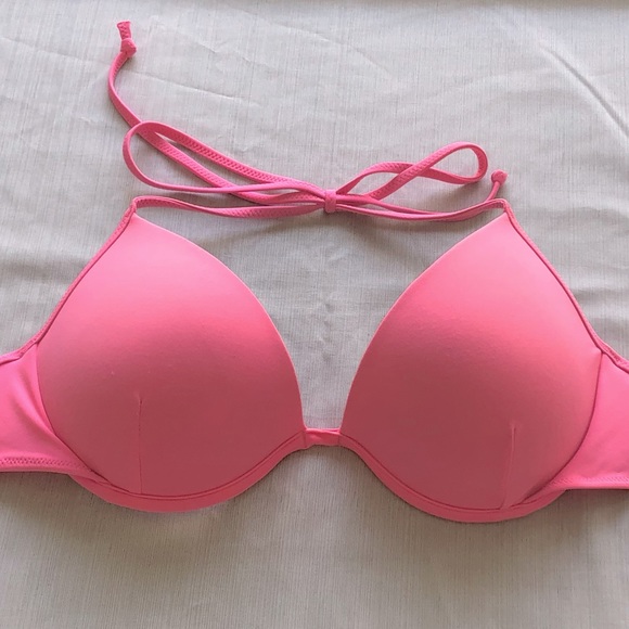 PINK Victoria Secret Ultra Push Up Bikini Top - Picture 1 of 4
